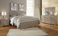 Culverbach King Panel Bed with Mirrored Dresser