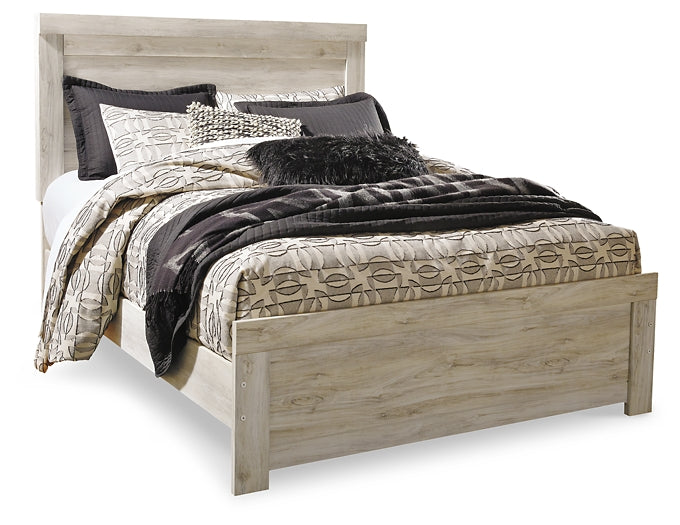 Bellaby Queen Crossbuck Panel Bed with Dresser