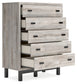 Vessalli Five Drawer Wide Chest