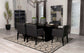 Catherine Rectangular 84-inch Wood Dining Table Black