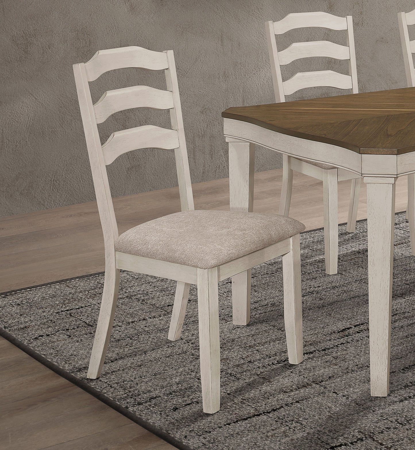 Ronnie Wood Dining Side Chair Rustic Cream (Set of 2)