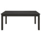 Marbrisa 7-piece Rectangular Dining Table Set Matte Black