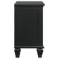 Sandy Beach 3-drawer Nightstand Black