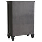 Sandy Beach 5-drawer Bedroom Chest Black