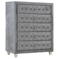 Deanna 5-drawer Bedroom Chest Grey