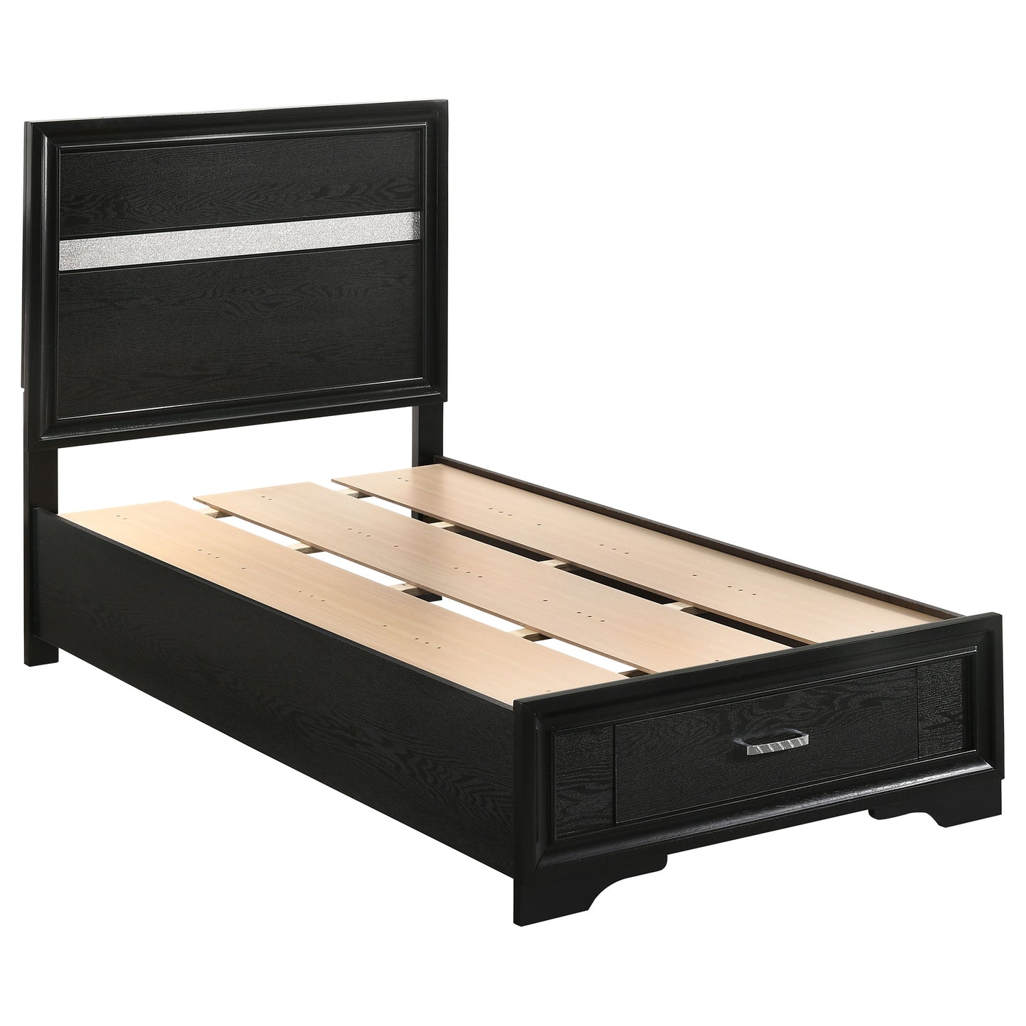 Miranda 5-piece Twin Bedroom Set Black