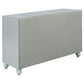 Gunnison 6-drawer Dresser Silver Metallic