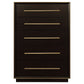 Durango 5-drawer Bedroom Chest Smoked Peppercorn