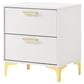 Kendall 2-drawer Nightstand White