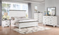 Lilith 5-drawer Bedroom Chest Distressed White