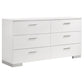 Jeremaine 4-piece Queen Bedroom Set White