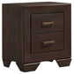 Dorian 4-piece California King Bedroom Set Dark Cocoa