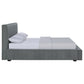 Gregory Upholstered Eastern King Panel Bed Graphite