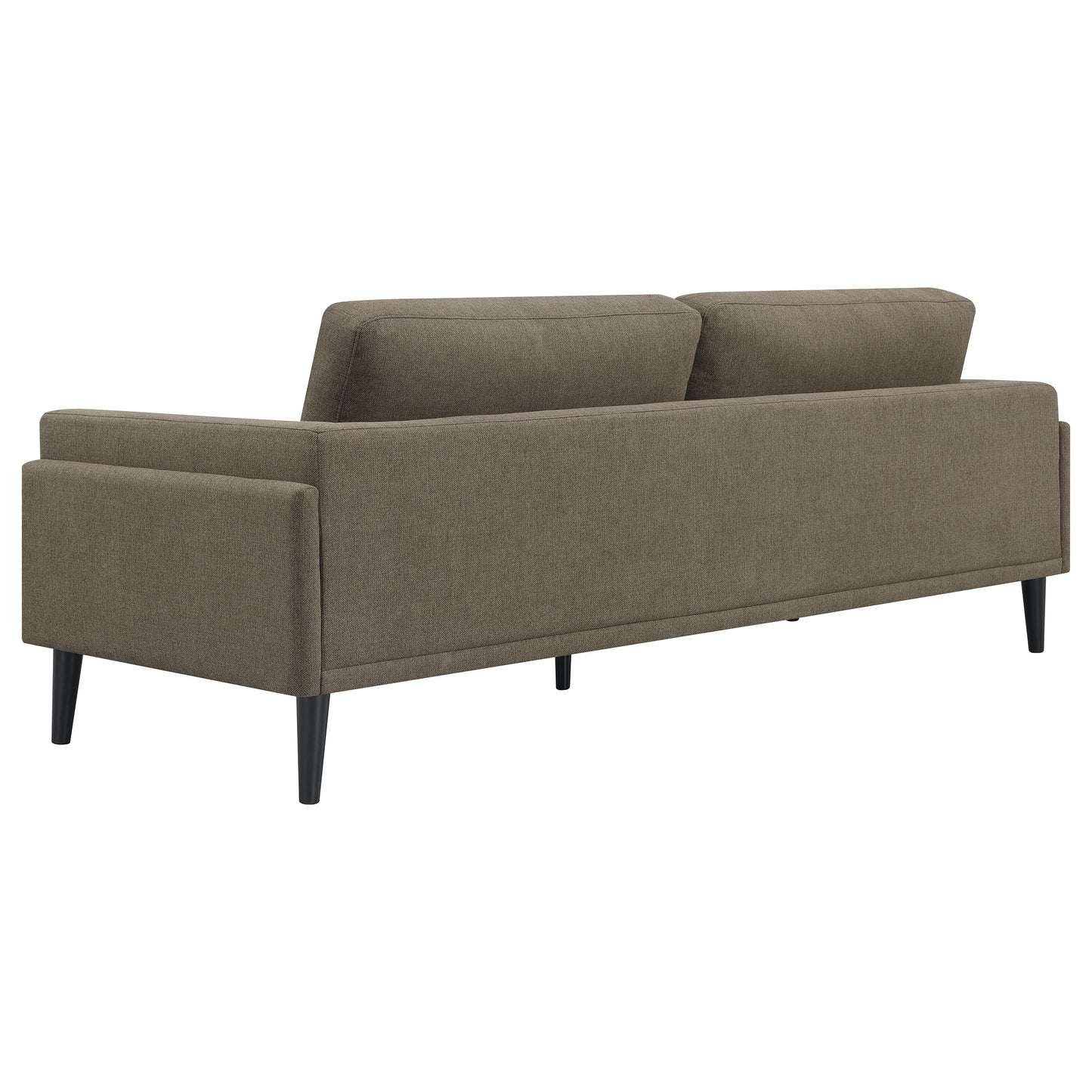 Rilynn Upholstered Track Arm Sofa Brown