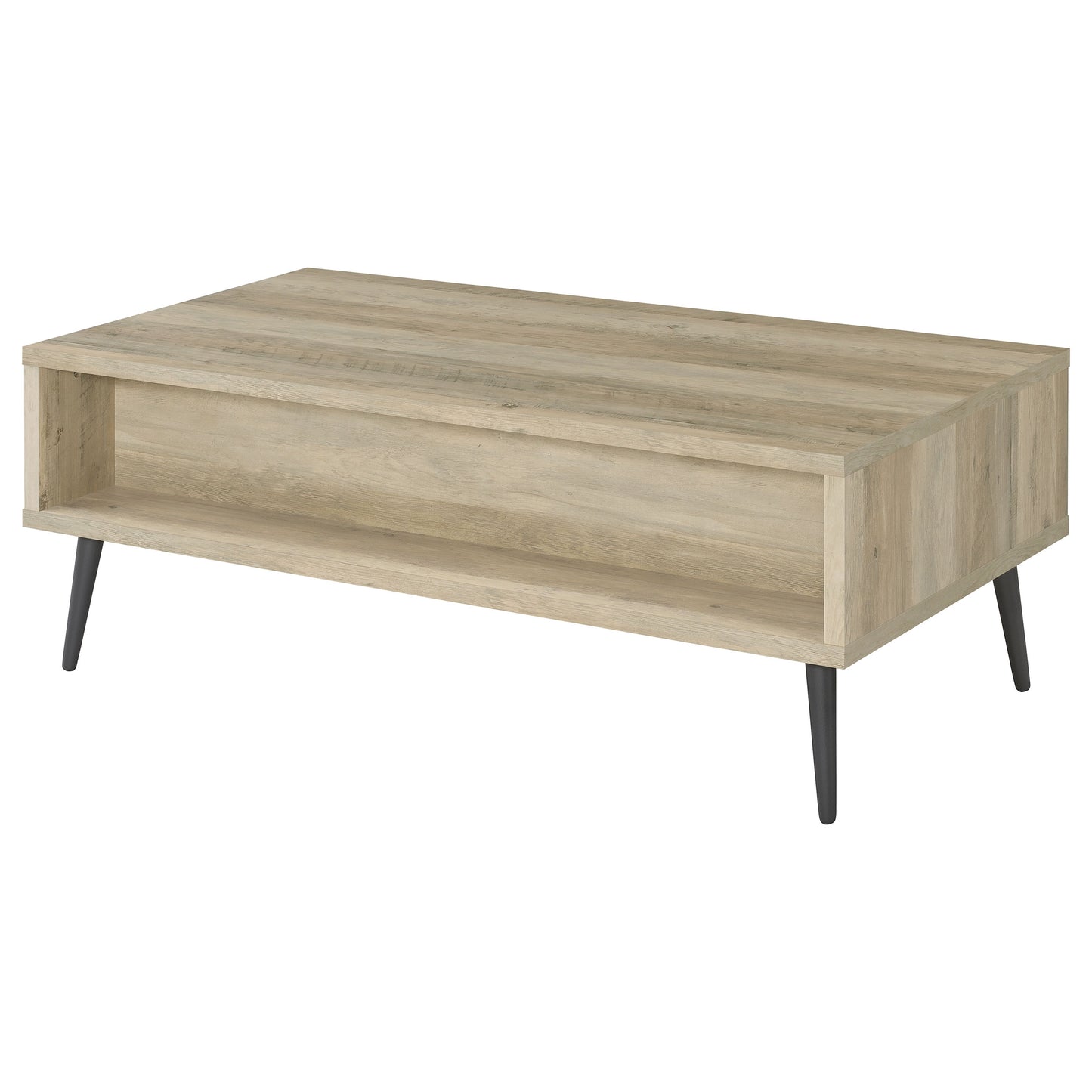 Welsh 1-drawer Engineered Wood Coffee Table Distressed Pine