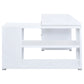 Yvette 60-inch 3-drawer L-Shape Computer Desk White