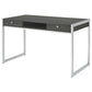 Wallice 49-inch 2-drawer Writing Desk Weathered Grey