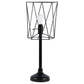 Mayfield 26-inch Open Frame Torch Table Lamp Black