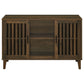 Torin 2-door Engineered Wood Accent Cabinet Dark Pine