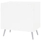 Nieta 2-door Engineered Wood Accent Cabinet White High Gloss