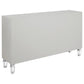 Leticia 3-drawer Mirrored Storage Accent Cabinet Silver